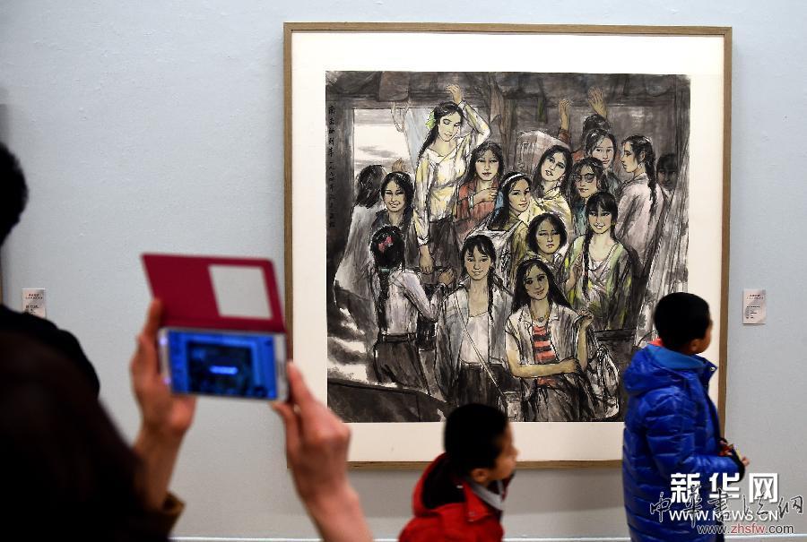 “圣裔丹青”孔奇繪畫藝術(shù)展在京開幕 (文化)(2)“圣裔丹青”孔奇繪畫藝術(shù)展在京開幕