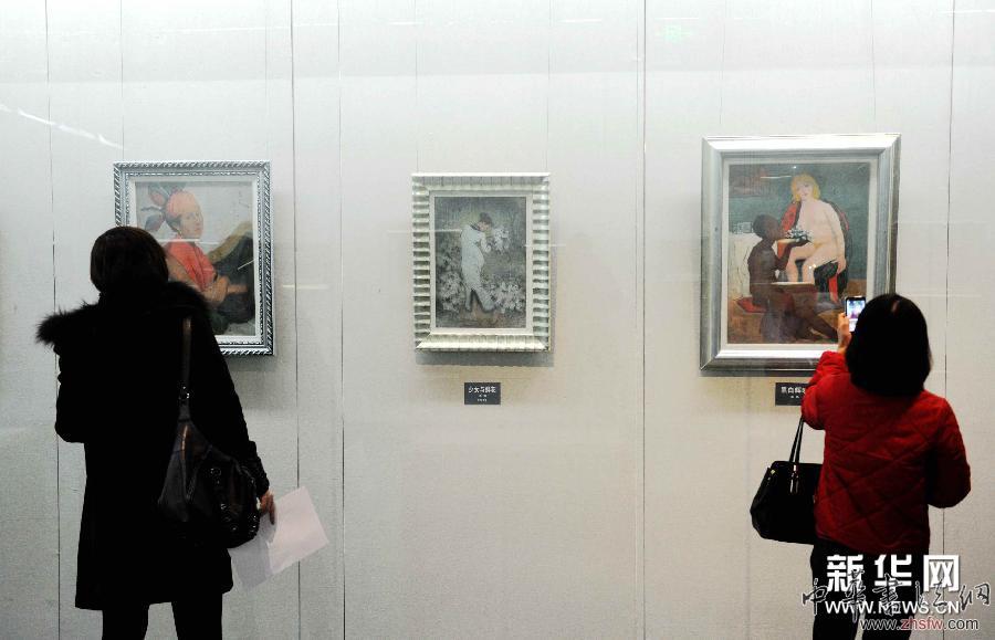 安徽博物院藏潘玉良油畫作品在黑龍江展出 (晚報)(2)安徽博物院藏潘玉良油畫作品在黑龍江展出