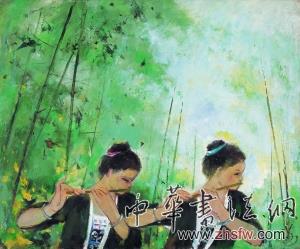 蘇天賜 《春聲》 61×75cm 布面油畫