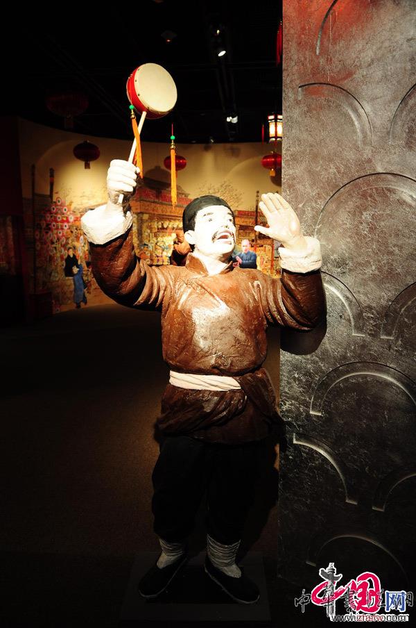 首都博物館舉辦的&ldquo;金蛇舞春風&rdquo;展覽