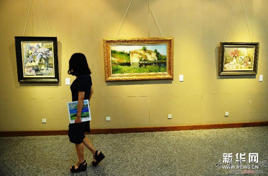 中國美院舉辦俄羅斯列賓美術(shù)學(xué)院優(yōu)秀油畫作品展 圖