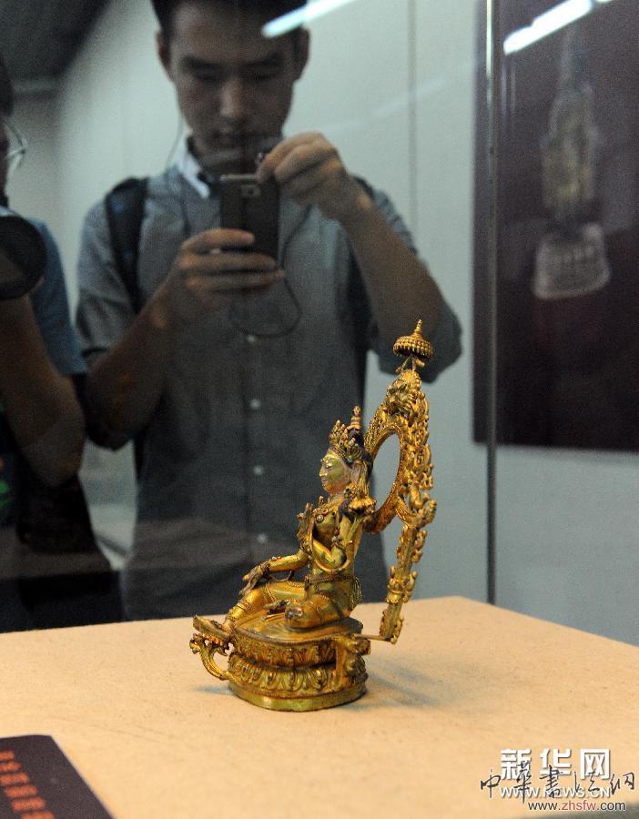 （文化）（2）青海藏傳佛教藝術(shù)展在黑龍江省博物館開幕