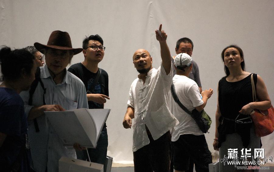 吳震寰畫展在京開幕 圖 (文化)(2)吳震寰畫展在京開幕