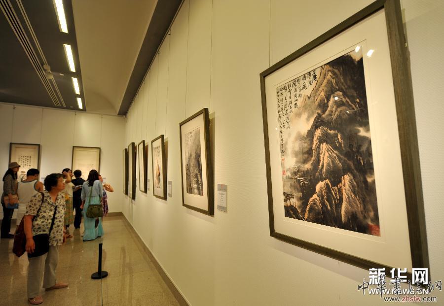 李可染畫院首屆院展北京展出 圖