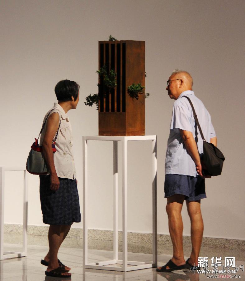 “無(wú)形之形--中國(guó)當(dāng)代藝術(shù)展”亮相湖北美術(shù)館 圖 (文化)(1)“無(wú)形之形——中國(guó)當(dāng)代藝術(shù)展”亮相湖北美術(shù)館