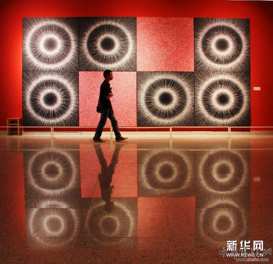 “無(wú)形之形--中國(guó)當(dāng)代藝術(shù)展”亮相湖北美術(shù)館 圖 (文化)(3)“無(wú)形之形——中國(guó)當(dāng)代藝術(shù)展”亮相湖北美術(shù)館