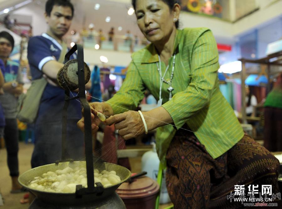 （國(guó)際）（4）泰國(guó)：曼谷舉辦泰絲展