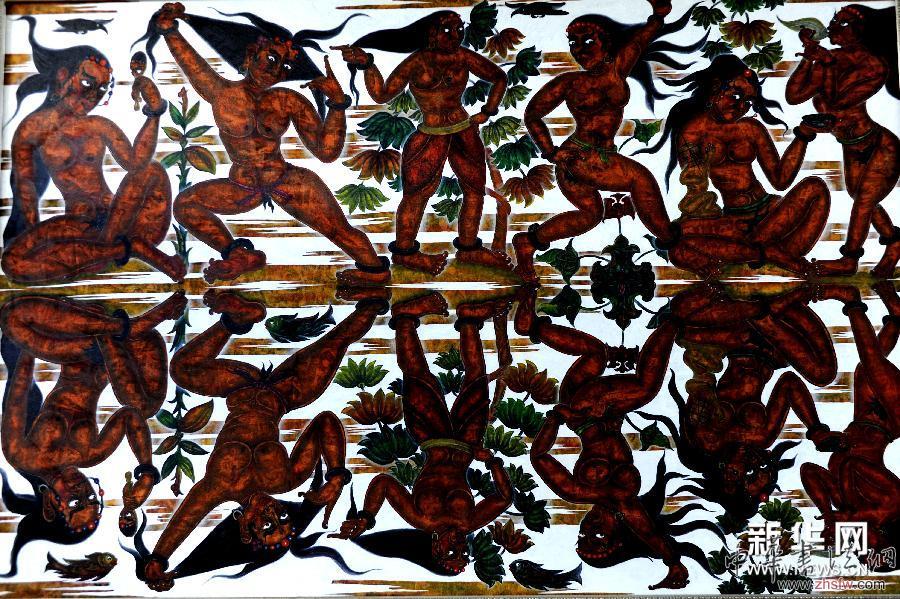 （新華網(wǎng)）（2）藏族畫(huà)家阿旺扎巴油畫(huà)展