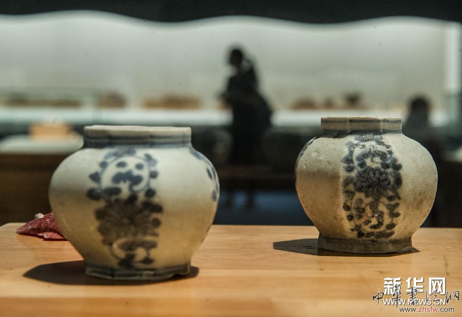 南海古沉船文物在首博展出 圖 (文化)(2)南海古沉船文物在首博展出