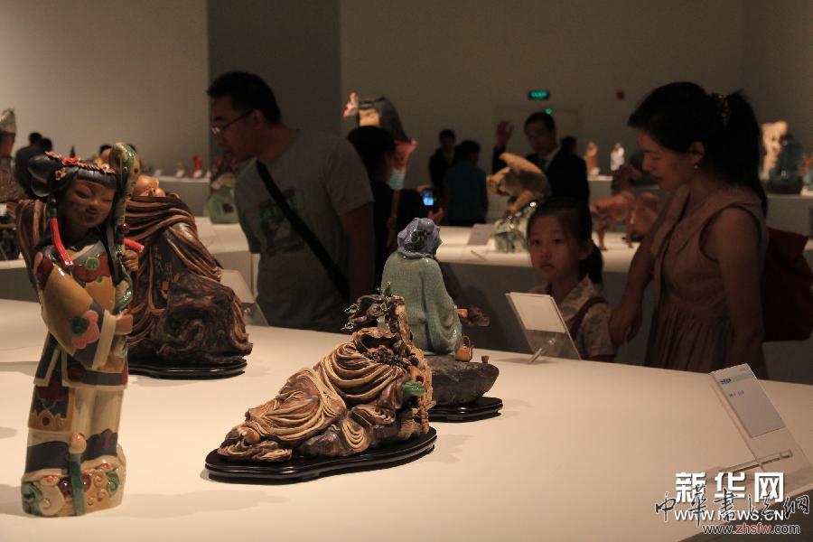 （文化）（2）石灣陶塑精品亮相國博