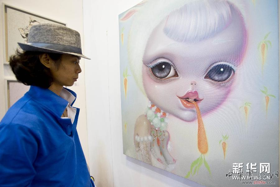 第十六屆北京國(guó)際藝術(shù)博覽會(huì)開(kāi)幕 圖