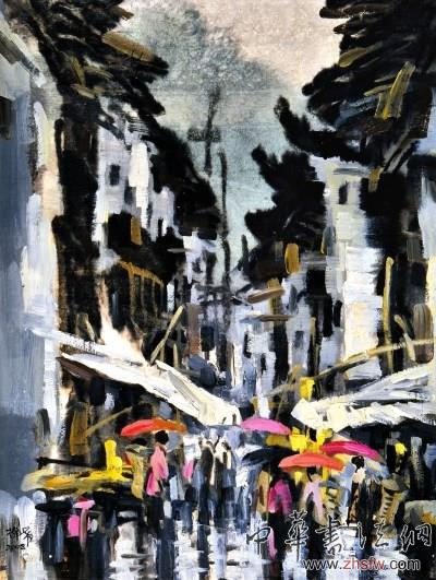 徐希畫展在中國美術(shù)館舉行水墨巨作首亮相