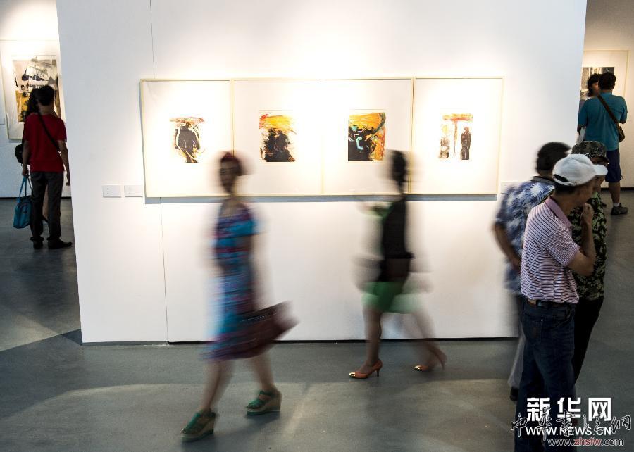 （文化）（2）新疆國際版畫邀請展開展