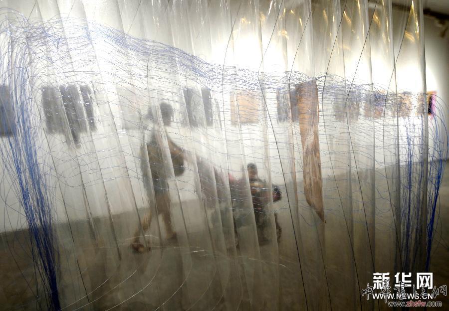 中國美院纖維與空間藝術展在杭州舉行 圖