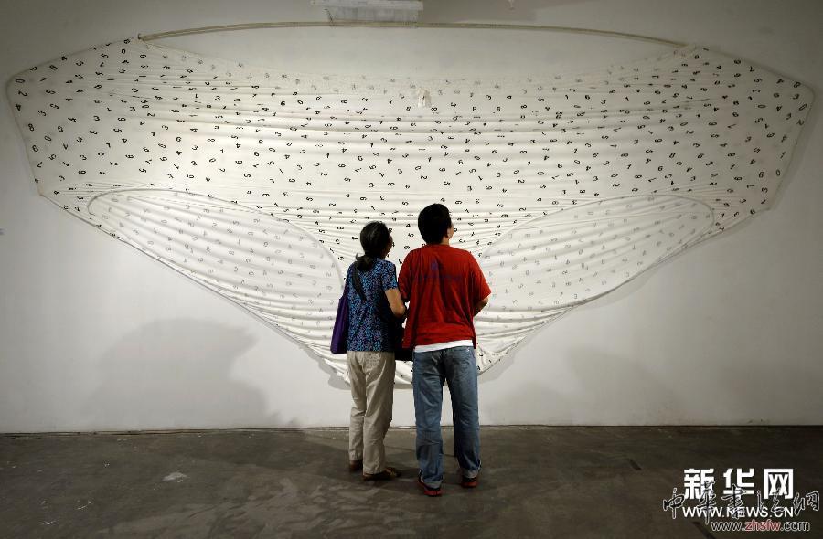 中國美院纖維與空間藝術展在杭州舉行 圖