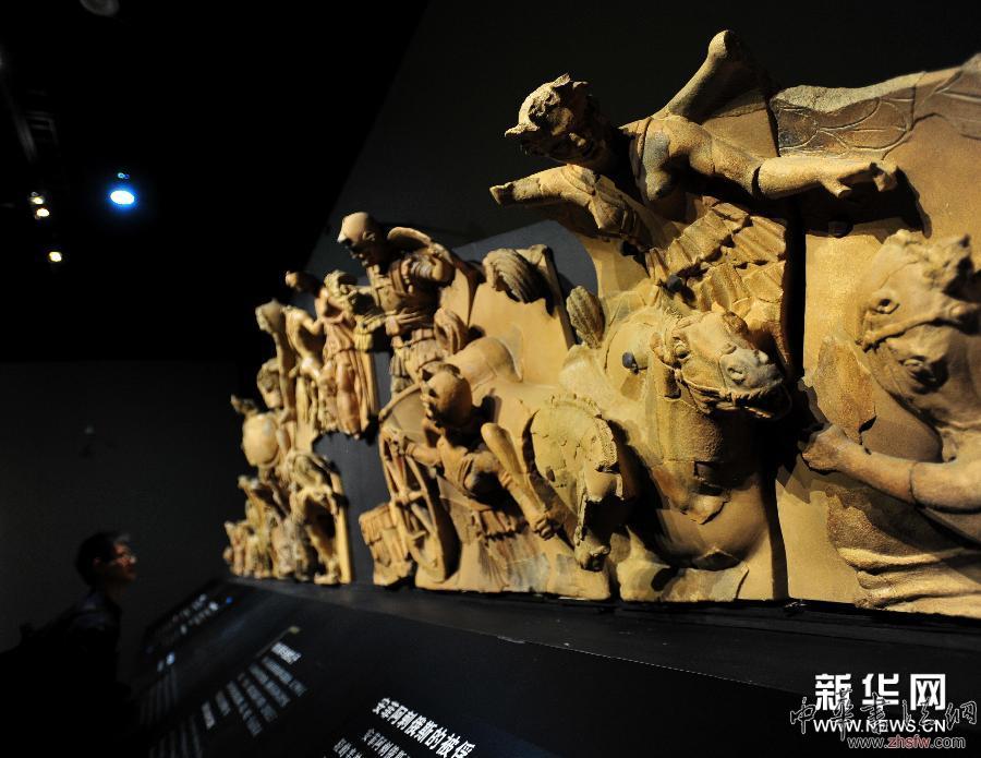 （文化）（4）武漢：&ldquo;曙光時代&mdash;&mdash;意大利的伊特魯里亞文明展&rdquo;開幕