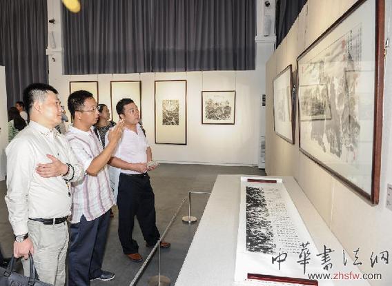 （晚報(bào)）（2）&ldquo;墨彩弘禪&rdquo;聯(lián)合畫展在廣州舉辦