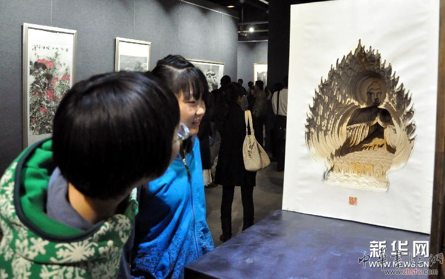 （文化）（5）&ldquo;朝圣敦煌&rdquo;全國(guó)美術(shù)作品展在敦煌舉行