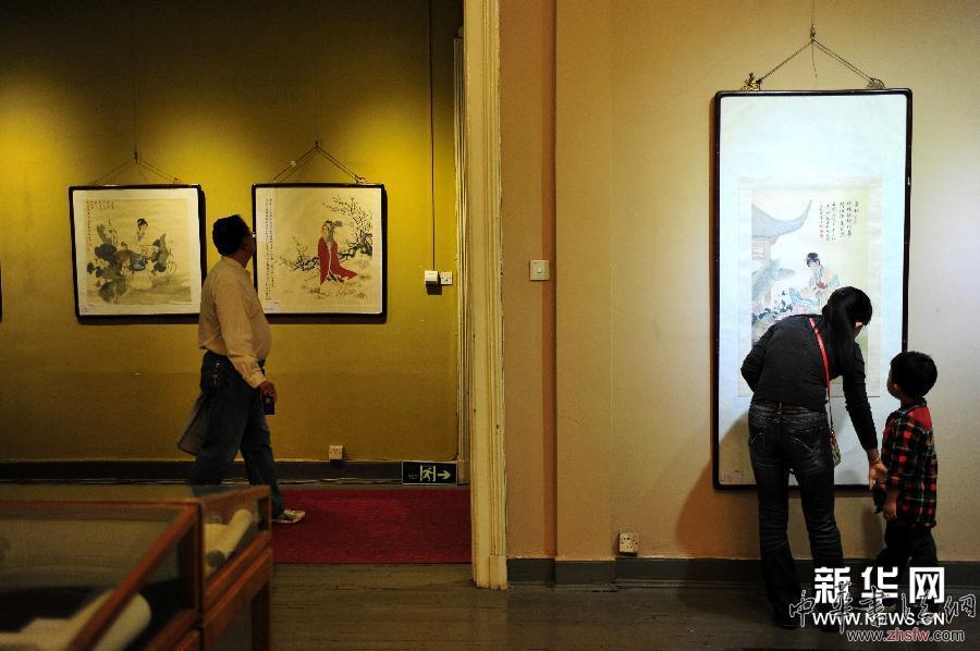 （晚報）（1）彭連熙畫展在津開幕