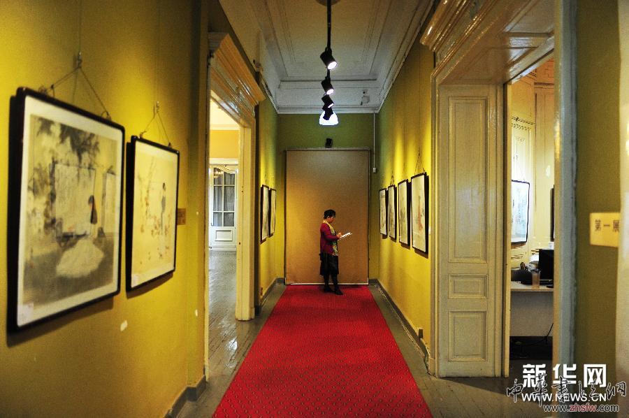 （晚報）（3）彭連熙畫展在津開幕