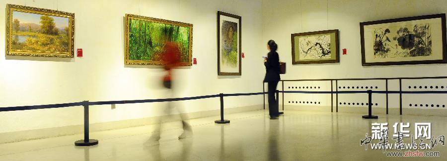 （文化）（1）朝鮮美術(shù)作品展在丹東開展