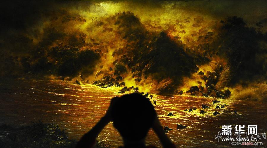 （文化）（2）朝鮮美術(shù)作品展在丹東開展