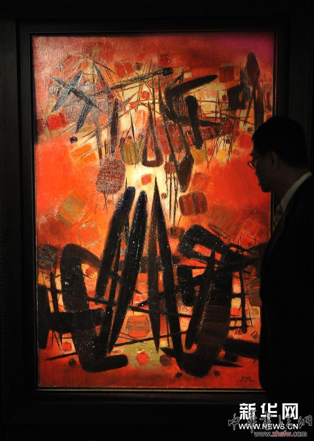 （國際）（1）巴黎美術(shù)館回顧朱德群&ldquo;走向抽象之路&rdquo;