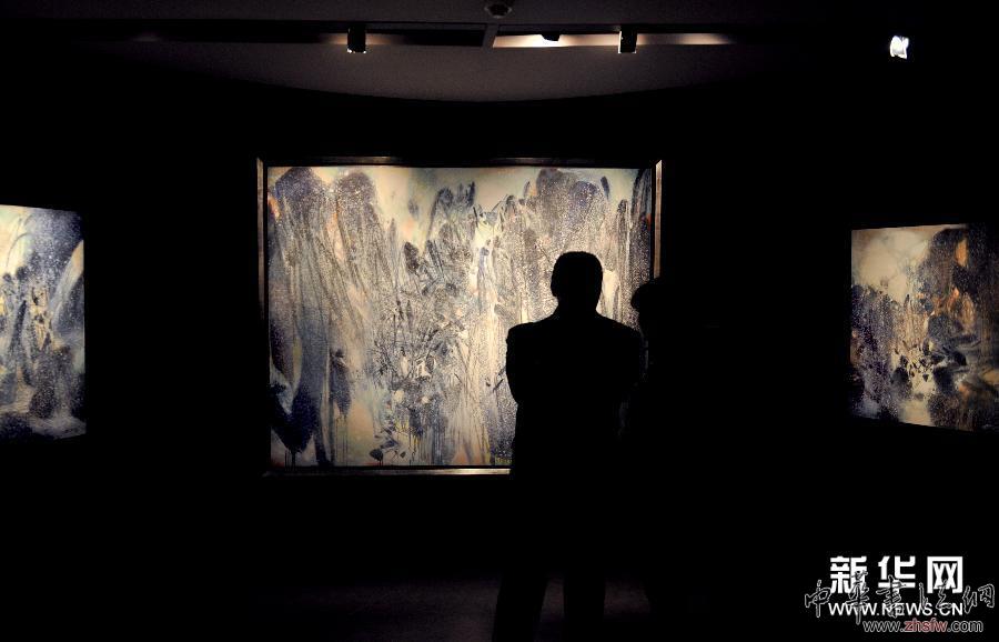 （國際）（2）巴黎美術(shù)館回顧朱德群&ldquo;走向抽象之路&rdquo;