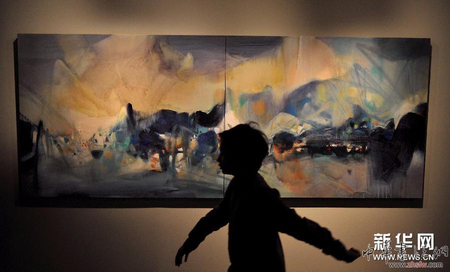 （國際）（3）巴黎美術(shù)館回顧朱德群&ldquo;走向抽象之路&rdquo;