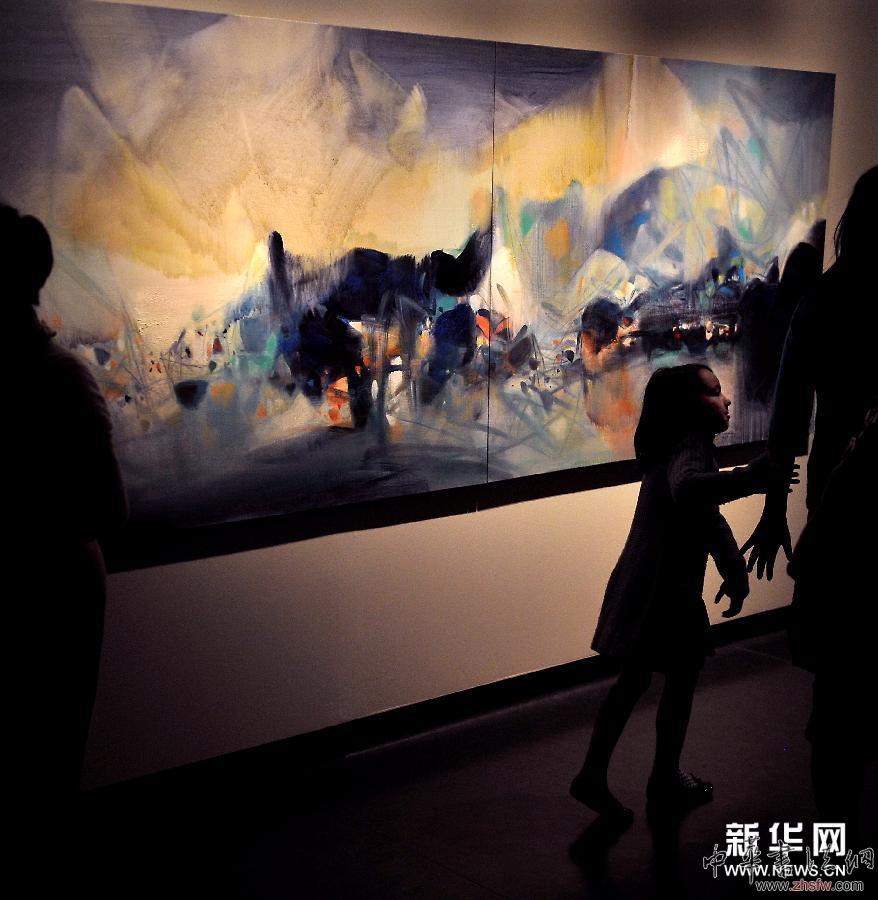 （國際）（4）巴黎美術(shù)館回顧朱德群&ldquo;走向抽象之路&rdquo;