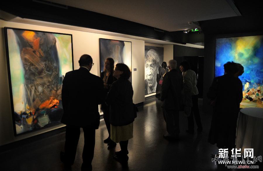（國際）（5）巴黎美術(shù)館回顧朱德群&ldquo;走向抽象之路&rdquo;