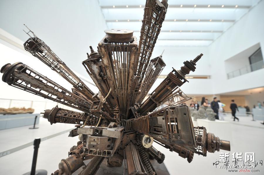 （文化）（2）十藝節(jié)全國優(yōu)秀美術(shù)作品展在濟(jì)南舉行