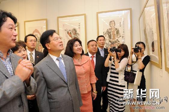 （XHDW）（2）&ldquo;中國風(fēng)格&mdash;&mdash;中國國家畫院國畫作品展&rdquo;在曼谷舉行