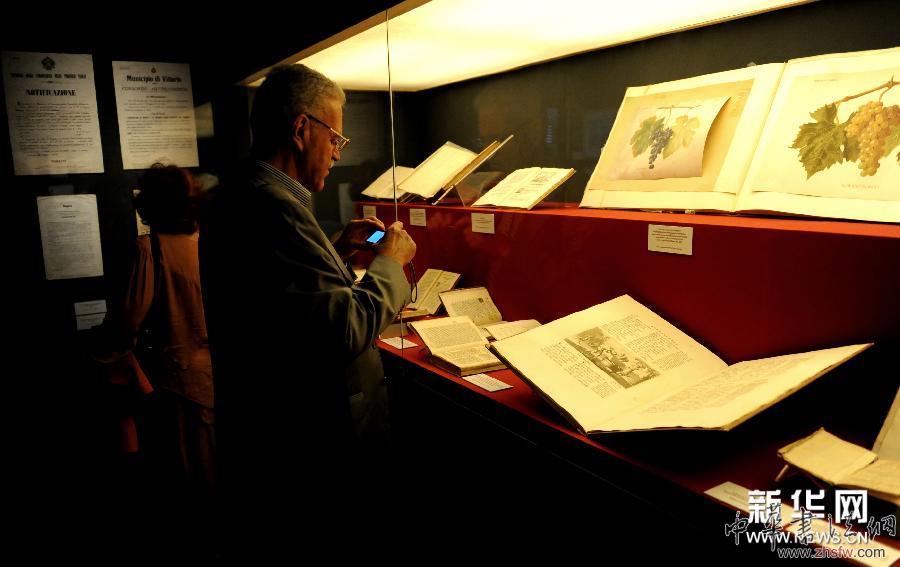 （國際）（4）意大利葡萄酒文化展在羅馬開幕