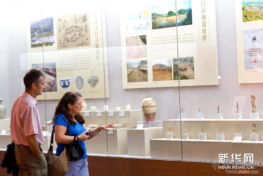 長江三峽文物搶救保護成果展在渝開展 圖 (文化)(3)長江三峽文物搶救保護成果展在渝開展