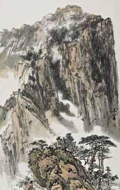 黃河情--解安寧中國畫小品展