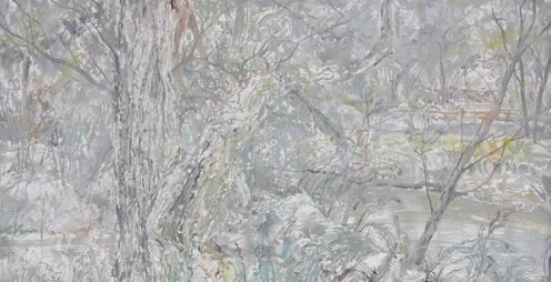 綠現(xiàn)代隱喻--羅奇油畫個展