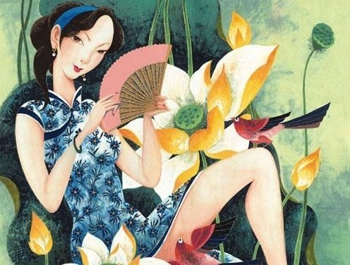 李守白海派重彩畫展