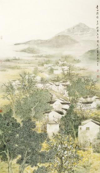 “北山南水”張英才、陳危冰、謝士強(qiáng)中國山水畫作品展