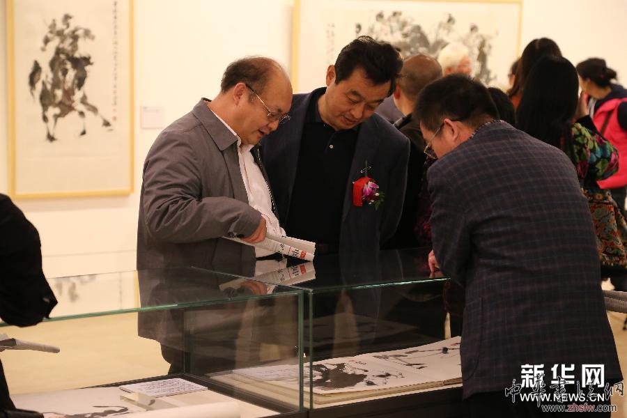 （文化）（2）《丹青四夢》韓靜霆文人畫展在中國美術館揭幕