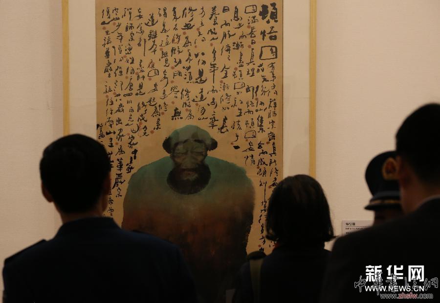 （文化）（3）《丹青四夢》韓靜霆文人畫展在中國美術館揭幕