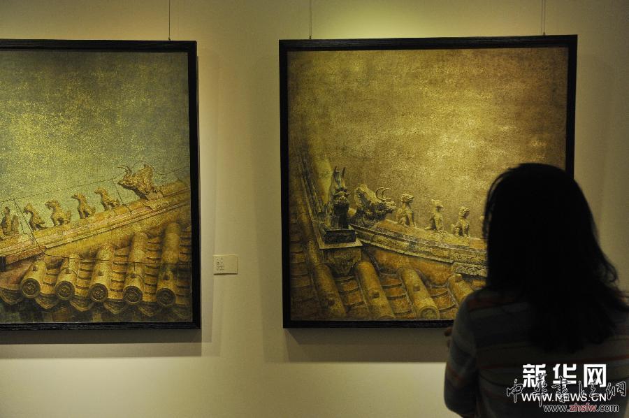 （晚報）（2）西行回望書畫聯(lián)展在臺灣開幕