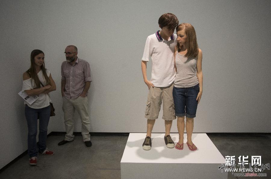 （國際）（4）澳大利亞藝術家羅恩&middot;米克雕塑作品在阿根廷展出