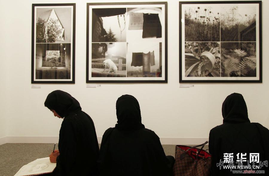 2013第五屆阿布扎比藝術(shù)展開幕 圖 (晚報(bào))(2)2013第五屆阿布扎比藝術(shù)展開幕
