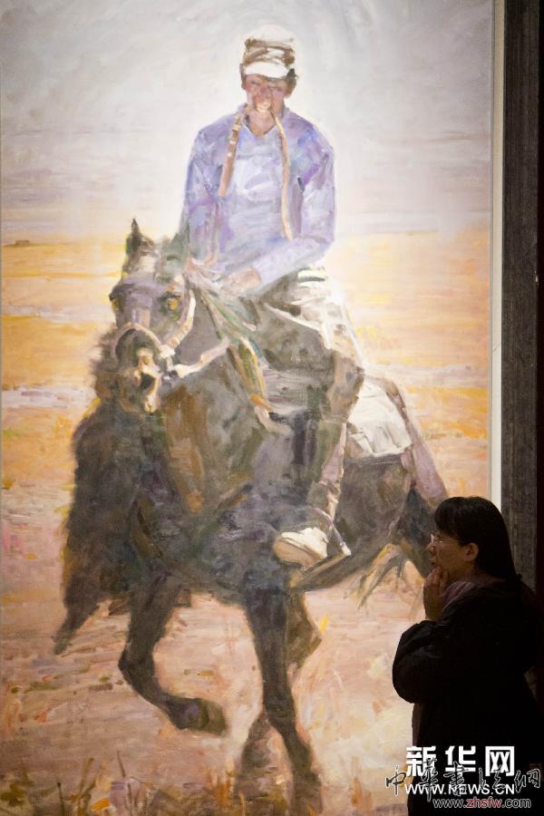 “走向西部--中國(guó)美術(shù)館館藏精品展”開展 圖