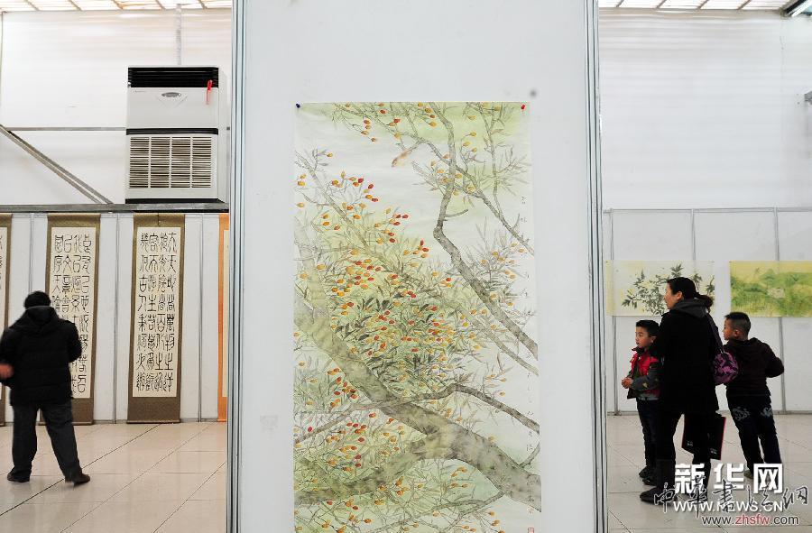 （晚報）（3）寧夏：書畫墨香度周末