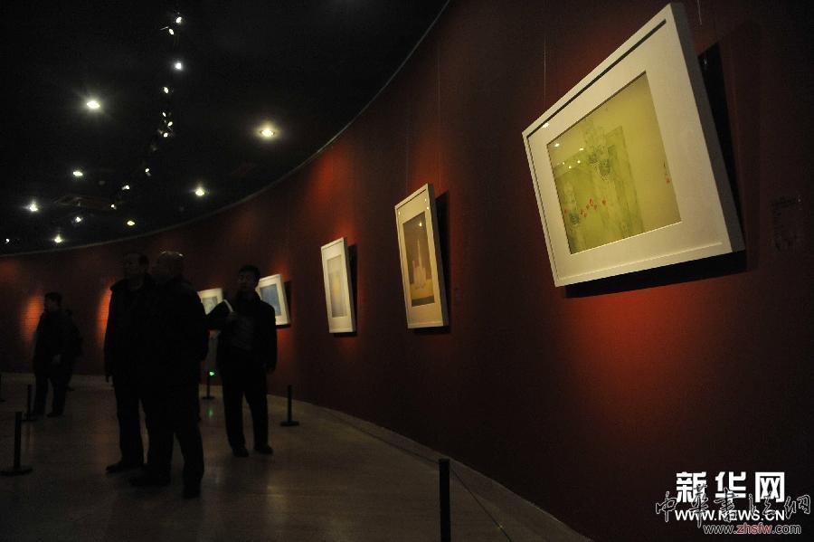 （晚報）（1）2013第九屆中國工筆畫大展在京開幕