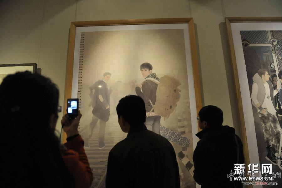 （晚報）（3）2013第九屆中國工筆畫大展在京開幕