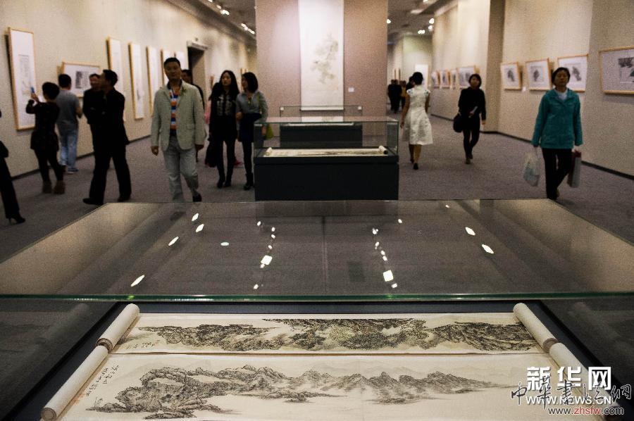 （晚報(bào)）（3）&ldquo;文心詩境&middot;張繼剛詩書畫&rdquo;博物館系列巡展在?？陂_展