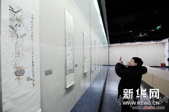 （晚報(bào)）齊白石繪畫作品在黑龍江展出